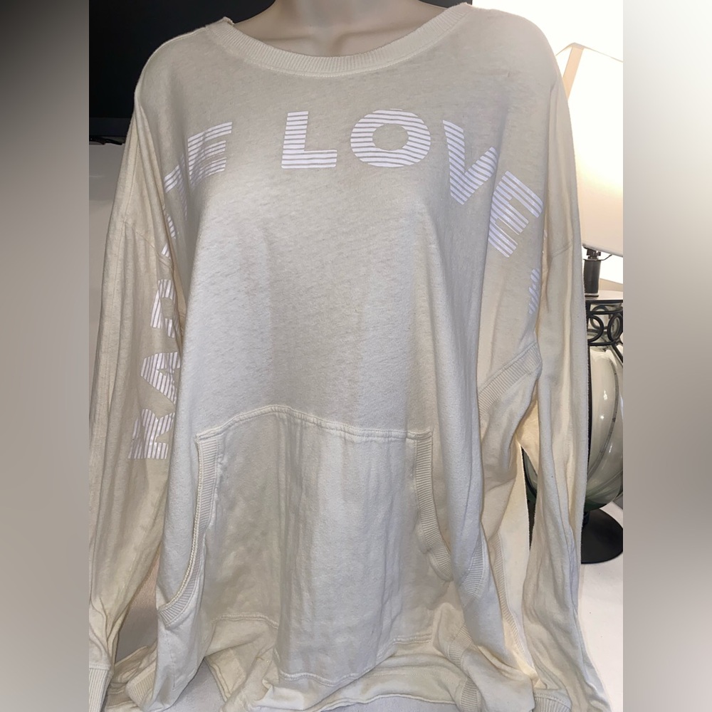 FP Movement by Free People Cream Tunic Top - Picture 7 of 13